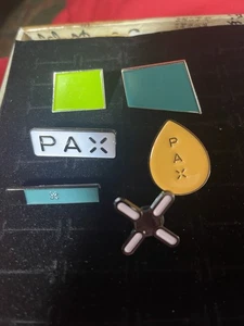 Penny Arcade PAX West Enamel Video Game Lapel Pin Lot Of 6 BB10 - Picture 1 of 6