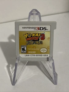 Yo-Kai Watch 2 Fleshy Souls Nintendo 3DS Spiel YOKAI nur Cartridge getestet funktioniert - Bild 1 von 3