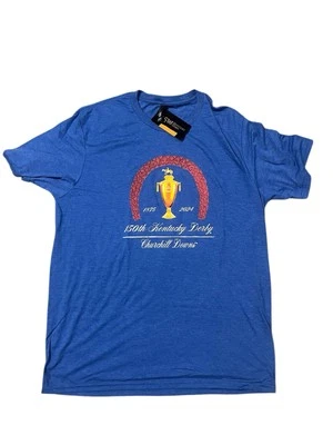 Футболка Kentucky Derby 150 Years, юбилейная футболка Kentucky Derby новая с ценниками XL  - Изображение 1 из 3