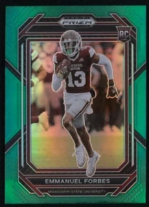 Panini Prizm Draft 2023 Emmanuel Forbes #180 FOOTBALL Mississippi RC Vert - Photo 1/2
