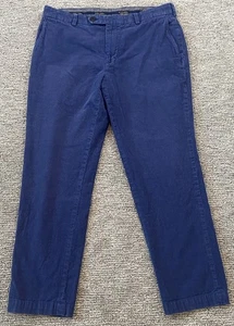 Brooks Brothers Pants Mens 35x30 Blue Corduroy Milano Fit - Picture 1 of 5