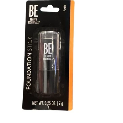 BE Beauty Essentials Foundation Stick FAIR NEW Buildable Coverage Swipe & Set - Image 1 of 4