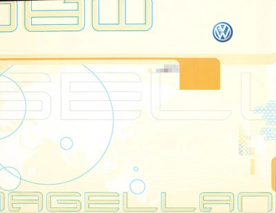 2002 Volkswagen VW Magellan Concept Original Car Sales Brochure Catalog Touareg Foto 1 de 4