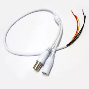 10x Video Power cctv cable BNC 12V Connector Stripped Wire camera end 1.5T 5pin - Picture 1 of 4