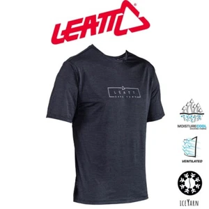 Leatt Jersey Mtb Trail 1.0 Black X-Small - Picture 1 of 5