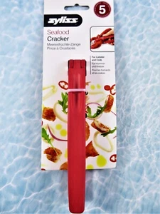 Zyliss Seafood Cracker Tool For Lobster & Crab Sturdy Construction Red New - Picture 1 of 9