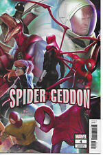 Spider-Geddon #4-B InHyuk Lee Connecting Cover Marvel Scarlet Spider Woman Kaine