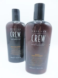 AMERICAN CREW SHAMPOO & CONDITIONER 15.2 OZ 2 PCS SCUFFED! - Picture 1 of 2