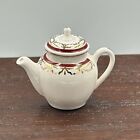 Dolls House Miniature 1/12 Stokesay Ware Red Sovereign Teapot ** REPAIRED **