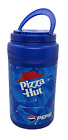 Pizza Hut/Pepsi Promo 90's Blue 9.5" Tall x 5" Wide Cold Thermos Jug