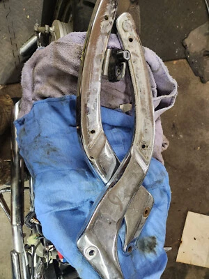 Soportes de barra de puntal para guardabarros trasero Yamaha V Star 650 Xvs650 1998-2003 Foto 1 de 2