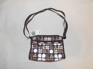 LeSportsac Lulu Jax Brown Mini Hobo Bag  NWT 9.5x6x3 - Picture 1 of 5