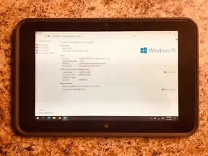 HP Pro Tablet 10 EE G1 10.1" Tablet Intel Atom 1.33GHz 2GB 32GB eMMC Windows 10 - Picture 1 of 8