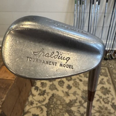 Spalding Tournament Model Dynamiter Sand Wedge SW steel shaft RH 35” - Image 1 of 4