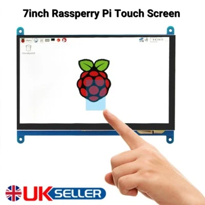 7-inch 1024x600 Raspberry Pi Touch Screen IPS HDMI Monitors USB Display Screen - Image 1 of 4