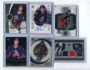 2005-06  Ole-Kristian Tollefsen  6 Rookie Cards Lot  RC Auto Jersey /# SP 05-06 