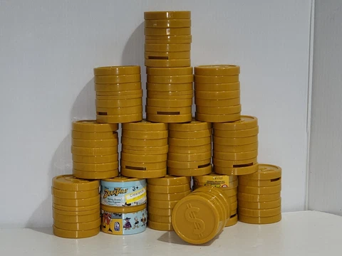 Disney DuckTales Money Stacks Mystery Mini Figure PhatMojo Plastic Can Jar Cover