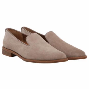 Franco Sarto Ladies' Size 7 Loafers Suede Upper Slip on Shoes, Tan, New in Box - Picture 1 of 6