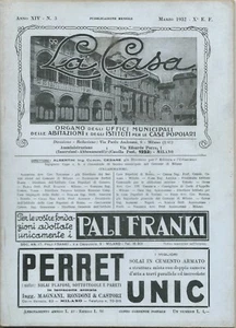 La Casa 1932 - Organo Uffici Comunali e Case Popolari Rivista di Architettura - Imagen 1 de 3