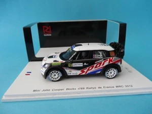 MINI JOHN COOPER WRC #69 - ROMAIN DUMAS - RALLY FRANCE 2012 SPARK SF040 1/43 NEW - Imagen 1 de 1