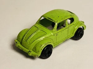 Similar To Tootsie Toys - Volkswagen Beetle Green - Original Vintage HK (ref7) - Picture 1 of 5