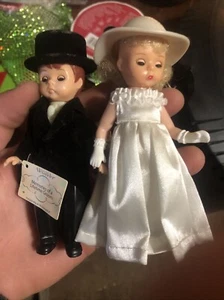 Madame Alexander - African American Bride and Groom Set Cake Topper NWT - Picture 1 of 12