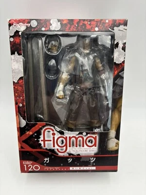 New figma Guts Black Swordsman Ver. Berserk No.120 Male Figure Japan - Image 1 of 4