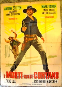 ORIGINAL MANIFEST DIE TOTEN WERDEN NICHT GEZÄHLT 68 MARK DAMON WESTERN - Bild 1 von 1