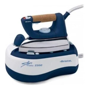 ARIETE 6257 STIROMATIC 2200 FERRO DA STIRO A CALDAIA 2000W PIASTRA ACCIAIO INOX - Foto 1 di 1