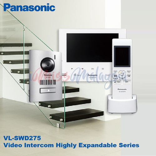 Panasonic Video Intercom VL-SWD275 220-240v Door Bell Cameras Wireless