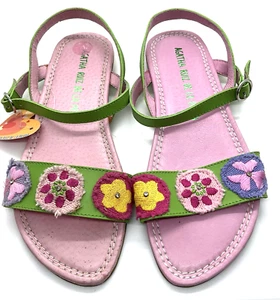 Agatha Ruiz de la Prada flache Leder Sandale EURO 35 USA 3,5 - Bild 1 von 7