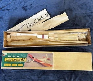 Kyosho Radio Control Balsa Kit Sky-Coaster VII Sail Plane W/BOX F/S FEDEX - Picture 1 of 3