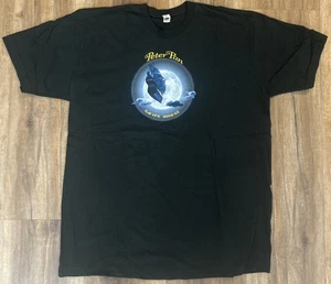 Peter Pan Crew Member ILM VFX Movie Promo Black T Shirt 2002-2003 Rare Y2K - Picture 1 of 6