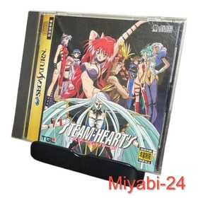 Rare SEGA Saturn Steam Hearts Video Game Software Japan Tested Good Condition