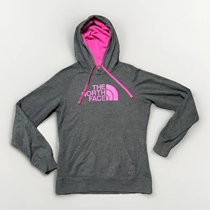 The North Face Damen Gr. M Grau Rosa Baumwolle Hoodie Pullover Sweatshirt - Bild 1 von 4