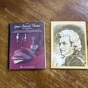 Great Classical Themes Piano Books Mozart The Greatest - Picture 1 of 12
