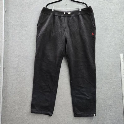 Pantalones deportivos Polo Ralph Lauren para hombre XXL negros 28" entrepierna Foto 1 de 4