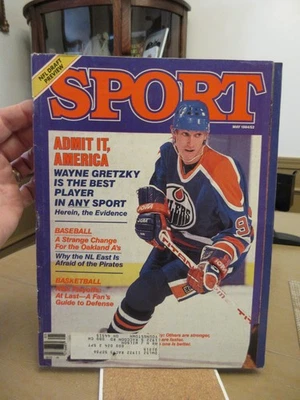 SPORT Magazine  May 1984  (Oilers' Wayne Gretzky on the cover) - Image 1 of 2