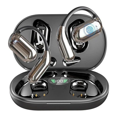 FORRLITE Kabellos Sportkopfhörer Open Ear Kopfhörer Bluetooth 5.3 Kopfhörer mit Mikrofon