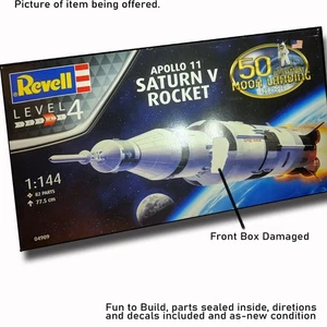Damaged Box! Revell APOLLO 11 50TH ANNIVERSARY OF MOON LANDING - Imagen 1 de 4