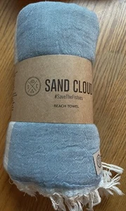 SAND CLOUD Beach Towel 100% Turkish Organic Cotton 37”x67” NEW! ALTO - Picture 1 of 4