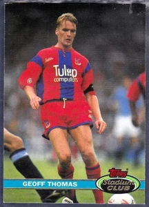 TOPPS 1992 STADIUM CLUB-#068-CRYSTAL PALACE/ENGLAND-CREWE-ROCHDALE-GEOFF THOMAS - Picture 1 of 1