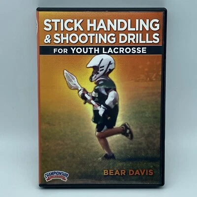 Stick Handling & Shooting Drills for Youth Lacrosse DVD Coaching Instruction - Image 1 of 4