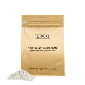 Pure Original Ingredients Ammonium Bicarbonate (11oz) Baker's Ammonia, Tradit... - Picture 1 of 3