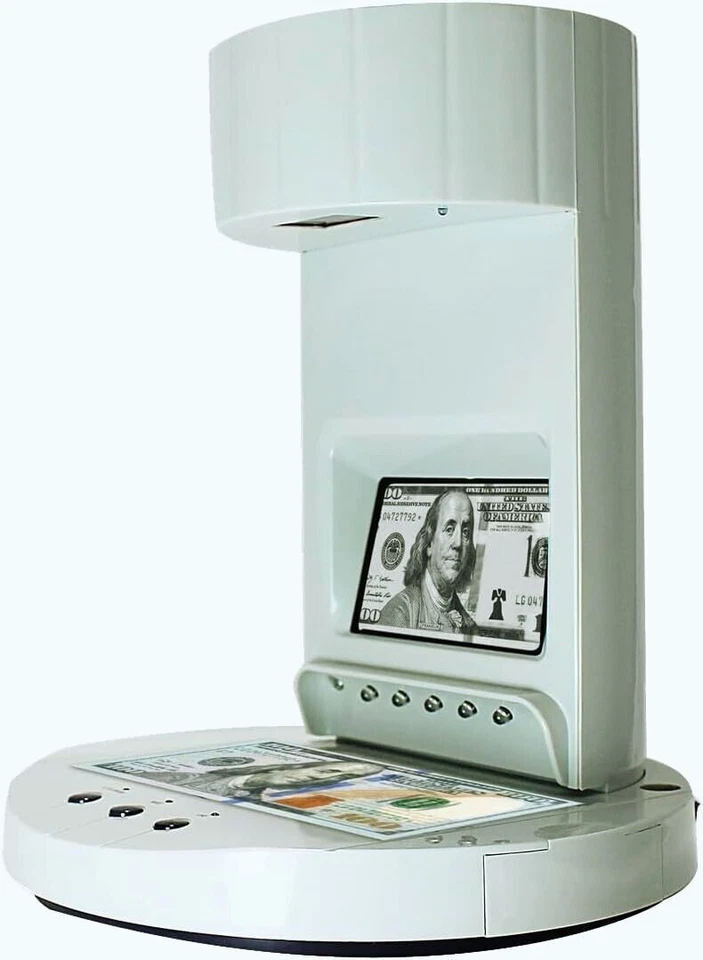 Detector de dinero falso AccuBANKER D200 factura e identificación con 5 puntos UV/MG/IR/DD/MT Foto 1 de 4