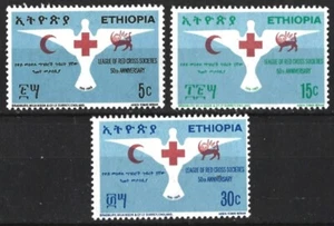 ETHIOPIA 1969 RED CROSS SET MINT (NH) - Picture 1 of 1