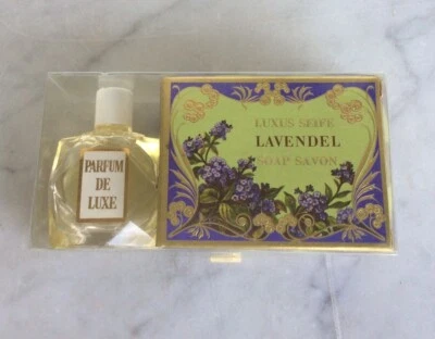 De colección PERFUMERÍA VERLY BERLIN Jabón de Lavanda Savon Perfume Alemania Occidental Foto 1 de 4