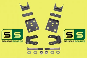 Kit abatible de 5" (kit abatible + grilletes, herrajes) para 92-99 Suburban C1500 Tahoe Yukon 2WD - Imagen 1 de 1