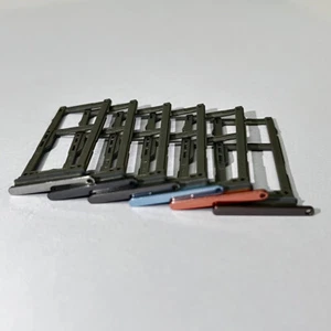 OEM Original Dual Sim Card Micro SD Holder Slot Tray For Samsung Galaxy S7 S8 S9 - Picture 1 of 9