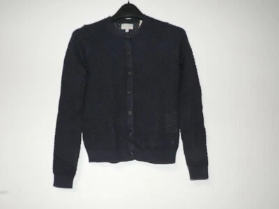 Jack Wills Alport Stitch Cardigan Navy Size UK 6 rrp £59.50 DH002 KK 02 - Image 1 of 4